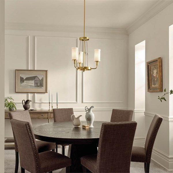 Kichler - Kichler Vetivene Mini Chandelier 3Lt - Lights Canada