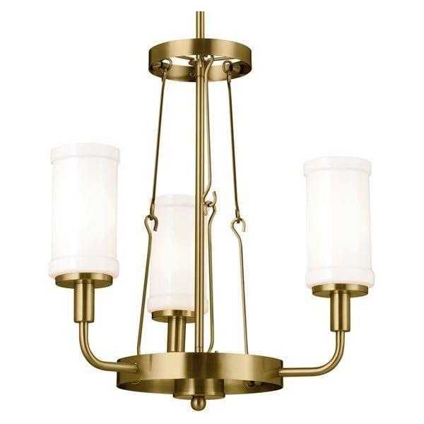 Kichler - Kichler Vetivene Mini Chandelier 3Lt - Lights Canada