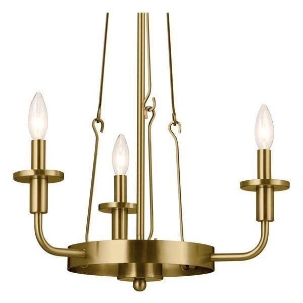 Kichler - Kichler Vetivene Mini Chandelier 3Lt - Lights Canada