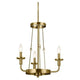 Kichler - Kichler Vetivene Mini Chandelier 3Lt - Lights Canada