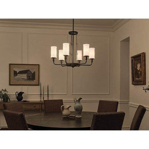 Kichler - Kichler Vetivene Chandelier 6Lt - Lights Canada