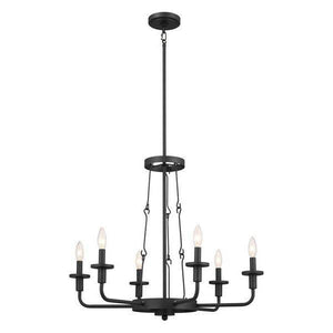 Kichler - Kichler Vetivene Chandelier 6Lt - Lights Canada