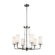 Kichler - Kichler Vetivene Chandelier 6Lt - Lights Canada