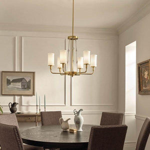 Kichler - Kichler Vetivene Chandelier 6Lt - Lights Canada