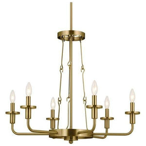 Kichler - Kichler Vetivene Chandelier 6Lt - Lights Canada