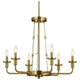 Kichler - Kichler Vetivene Chandelier 6Lt - Lights Canada
