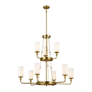 Kichler - Kichler Vetivene Chandelier 9Lt - Lights Canada