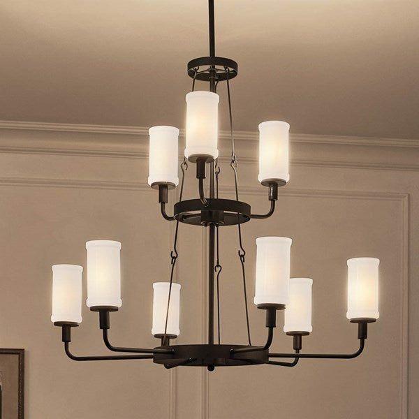 Kichler - Kichler Vetivene Chandelier 9Lt - Lights Canada