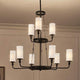 Kichler - Kichler Vetivene Chandelier 9Lt - Lights Canada