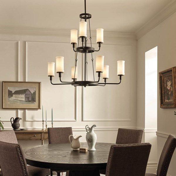 Kichler - Kichler Vetivene Chandelier 9Lt - Lights Canada