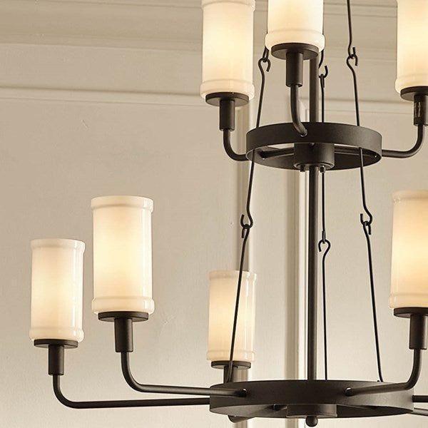 Kichler - Kichler Vetivene Chandelier 9Lt - Lights Canada