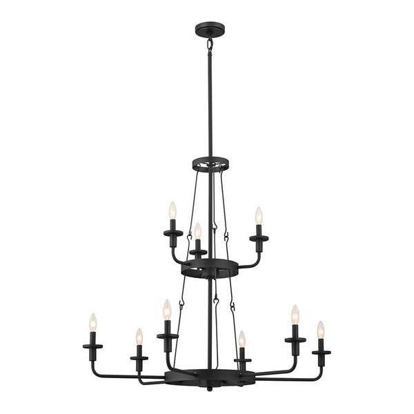 Kichler - Kichler Vetivene Chandelier 9Lt - Lights Canada