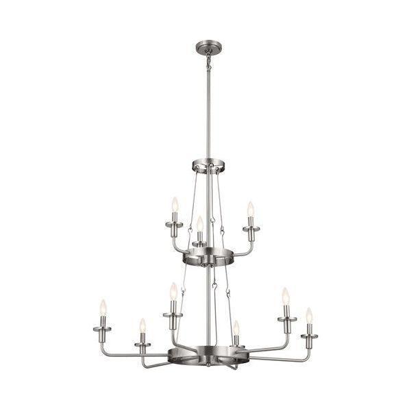 Kichler - Kichler Vetivene Chandelier 9Lt - Lights Canada