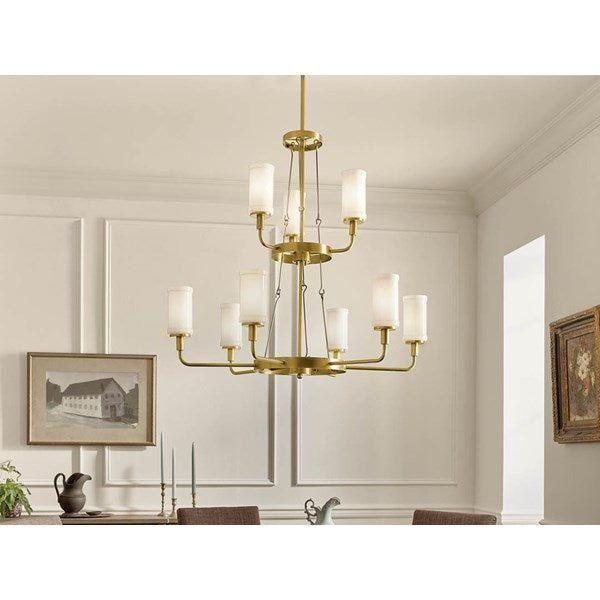 Kichler - Kichler Vetivene Chandelier 9Lt - Lights Canada