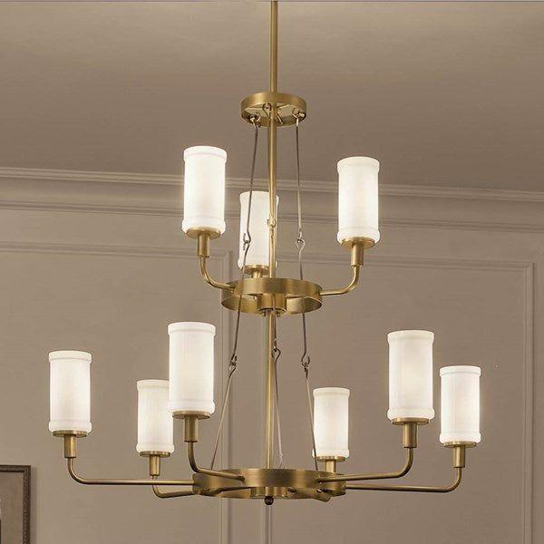 Kichler - Kichler Vetivene Chandelier 9Lt - Lights Canada