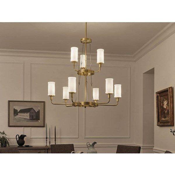 Kichler - Kichler Vetivene Chandelier 9Lt - Lights Canada