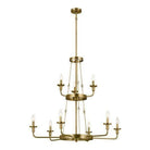Kichler - Kichler Vetivene Chandelier 9Lt - Lights Canada