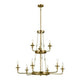 Kichler - Kichler Vetivene Chandelier 9Lt - Lights Canada