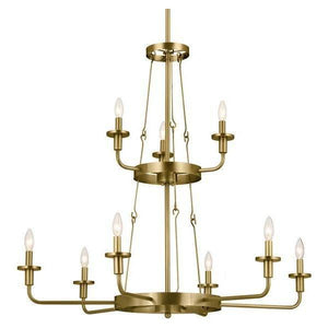 Kichler - Kichler Vetivene Chandelier 9Lt - Lights Canada