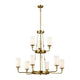 Kichler - Kichler Vetivene Chandelier 9Lt - Lights Canada