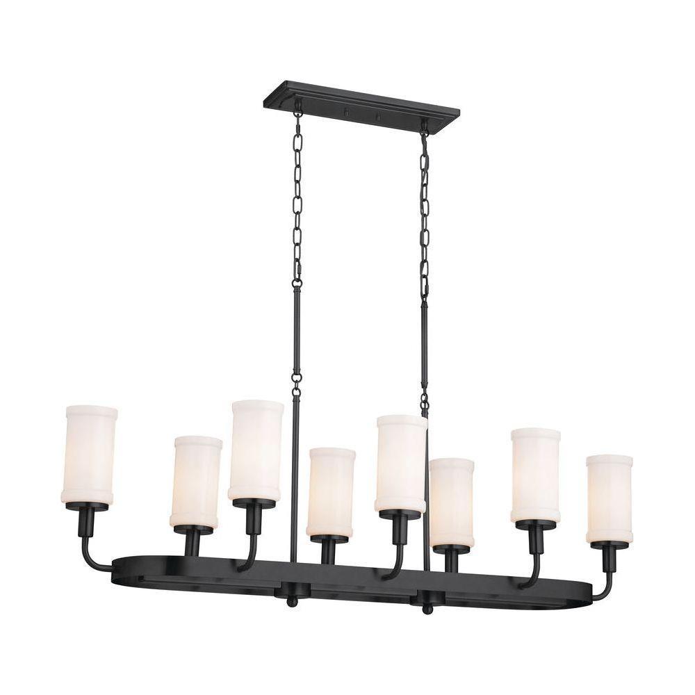 Kichler - Kichler Vetivene Linear Chandelier 8Lt - Lights Canada