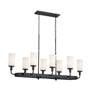 Kichler - Kichler Vetivene Linear Chandelier 8Lt - Lights Canada