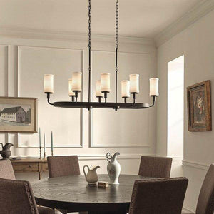 Kichler - Kichler Vetivene Linear Chandelier 8Lt - Lights Canada