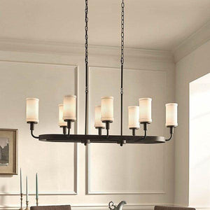 Kichler - Kichler Vetivene Linear Chandelier 8Lt - Lights Canada