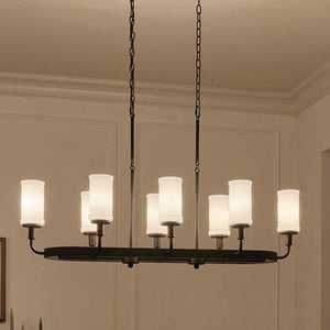 Kichler - Kichler Vetivene Linear Chandelier 8Lt - Lights Canada