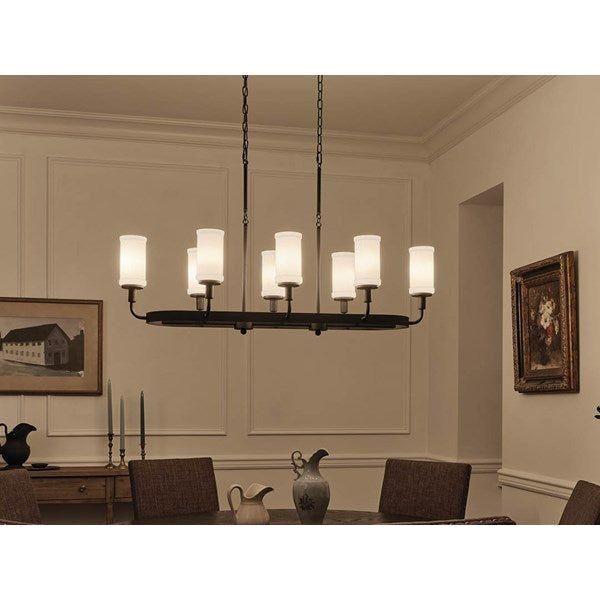 Kichler - Kichler Vetivene Linear Chandelier 8Lt - Lights Canada