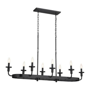 Kichler - Kichler Vetivene Linear Chandelier 8Lt - Lights Canada