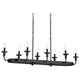 Kichler - Kichler Vetivene Linear Chandelier 8Lt - Lights Canada
