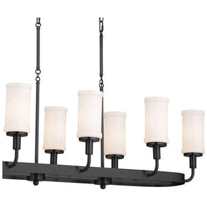 Kichler - Kichler Vetivene Linear Chandelier 8Lt - Lights Canada