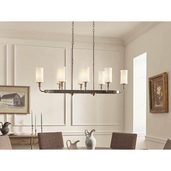 Kichler - Kichler Vetivene Linear Chandelier 8Lt - Lights Canada