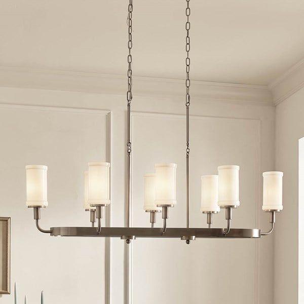 Kichler - Kichler Vetivene Linear Chandelier 8Lt - Lights Canada