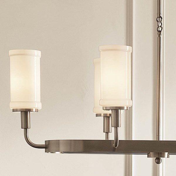 Kichler - Kichler Vetivene Linear Chandelier 8Lt - Lights Canada