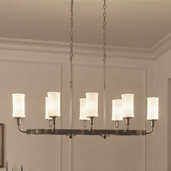 Kichler - Kichler Vetivene Linear Chandelier 8Lt - Lights Canada