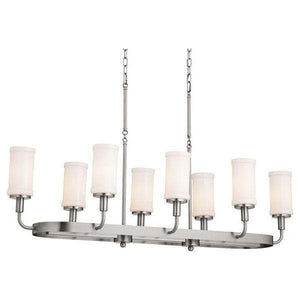 Kichler - Kichler Vetivene Linear Chandelier 8Lt - Lights Canada