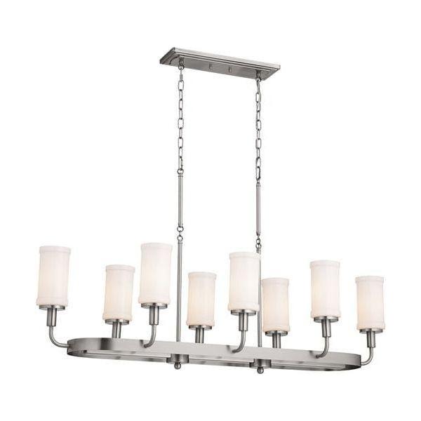 Kichler - Kichler Vetivene Linear Chandelier 8Lt - Lights Canada