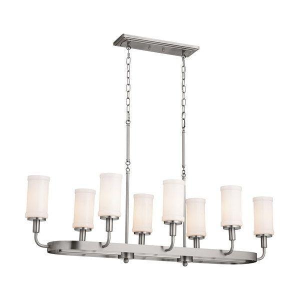 Kichler - Kichler Vetivene Linear Chandelier 8Lt - Lights Canada
