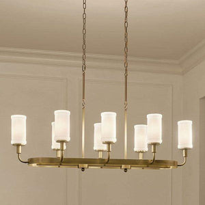 Kichler - Kichler Vetivene Linear Chandelier 8Lt - Lights Canada