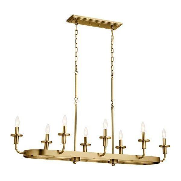 Kichler - Kichler Vetivene Linear Chandelier 8Lt - Lights Canada