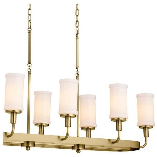 Kichler - Kichler Vetivene Linear Chandelier 8Lt - Lights Canada