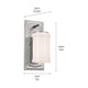 Kichler - Kichler Vetivene Wall Scone 1 Light - Lights Canada