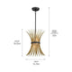 Kichler - Kichler Baile Pendant 1 Light - Lights Canada