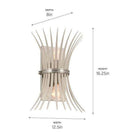 Kichler - Kichler Baile Wall Sconce 2 Light - Lights Canada