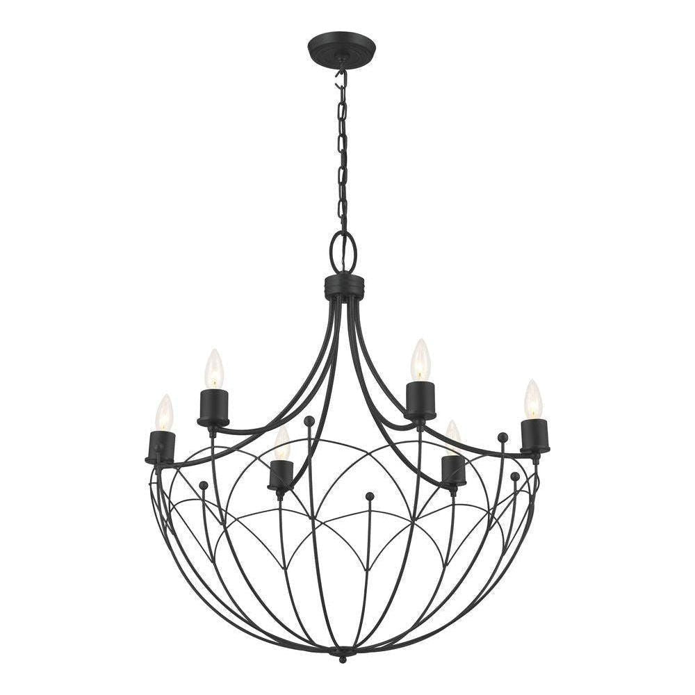 Kichler - Kichler Topiary Chandelier 6Lt - Lights Canada