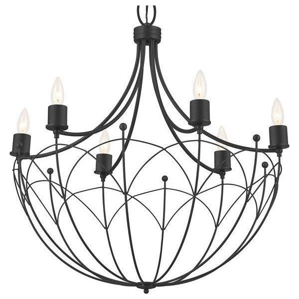 Kichler - Kichler Topiary Chandelier 6Lt - Lights Canada