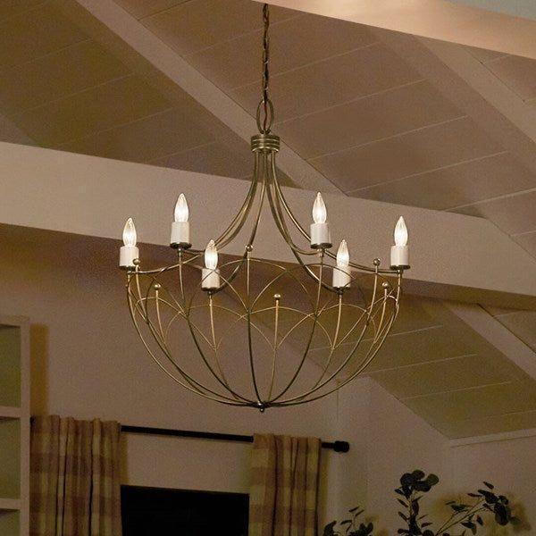 Kichler - Kichler Topiary Chandelier 6Lt - Lights Canada