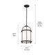 Kichler - Kichler Topiary Pendant 1 Light - Lights Canada